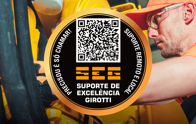 Girotti lança serviço de suporte em campo para máquinas Caterpillar